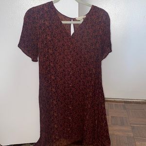 Urban outfitters button down shift dress